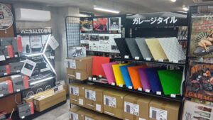 丈夫なガレージタイル